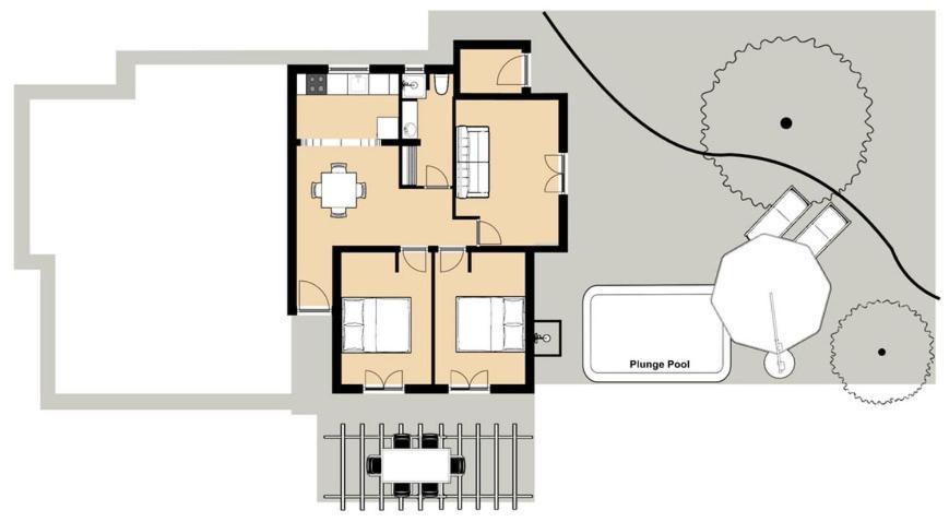 La Strade Apartments, Adults Only With Private Pool Katavolos Екстер'єр фото